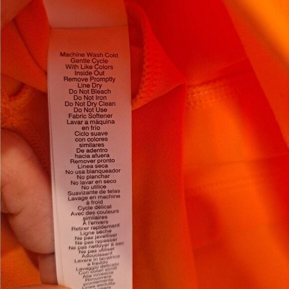 ELEVEN by Venus Williams Power Midi Tank in Nectarine XS - Picture 8 of 8